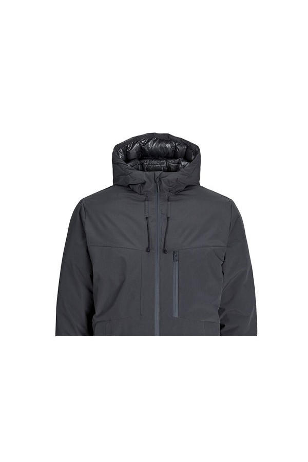 JJPAYNE PARKA JACKET PLS - ΓΚΡΙ
