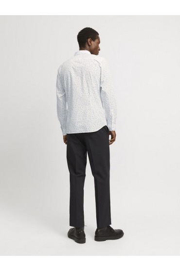 JJJOE PRINT SHIRT LS SS25 - ΛΕΥΚΟ