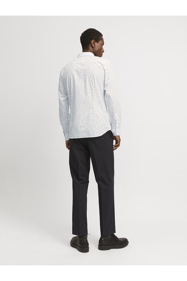 JJJOE PRINT SHIRT LS SS25 - ΛΕΥΚΟ