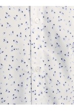 JJJOE PRINT SHIRT LS SS25 - ΛΕΥΚΟ