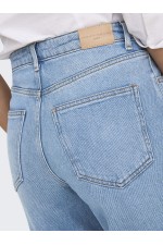 ONLJUICY HW WIDE LEG REA141 DNM NOOS - ΜΠΛΕ ΑΝΟΙΧΤΟ