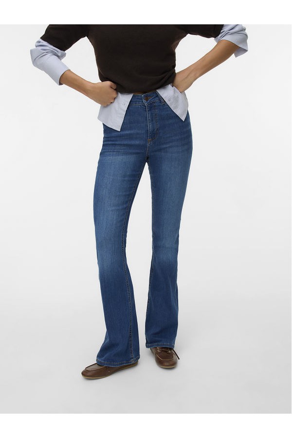 VMSIGA HR FLARE DENIM JEANS RA3019 - ΜΠΛΕ