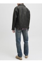 JJECASABLANCA PU JACKET NOOS - ΜΑΥΡΟ
