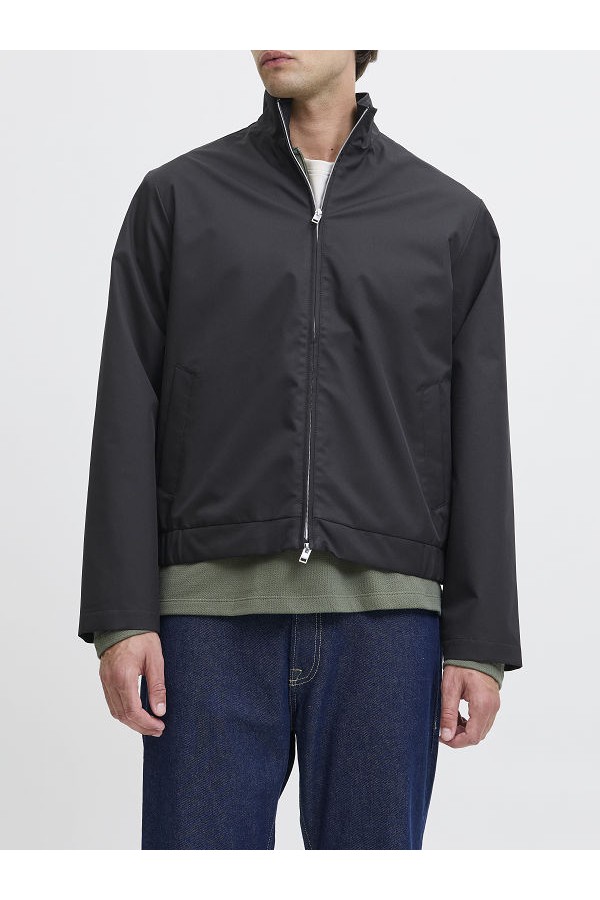 JREBKABAN HARRINGTON JACKET - ΜΑΥΡΟ