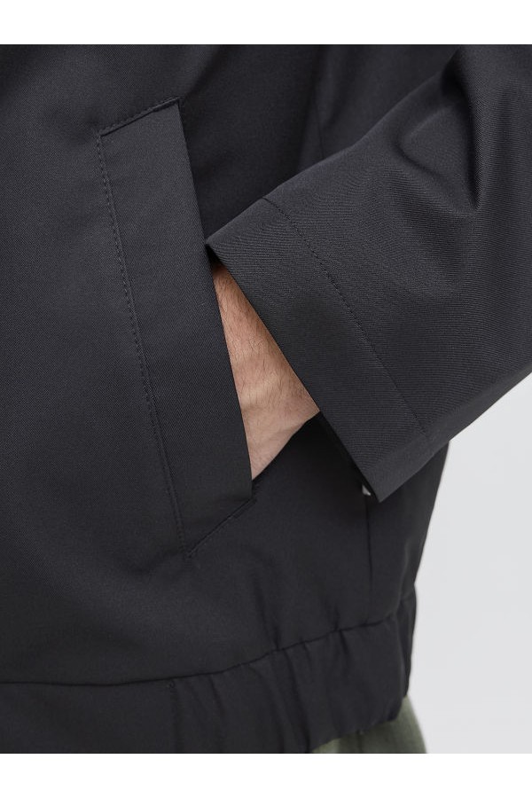 JREBKABAN HARRINGTON JACKET - ΜΑΥΡΟ