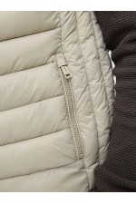 JJEBRADLEY LIGHT BODYWARMER COLLAR NOOS - ΜΠΕΖ