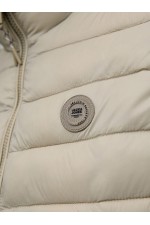 JJEBRADLEY LIGHT BODYWARMER COLLAR NOOS - ΜΠΕΖ