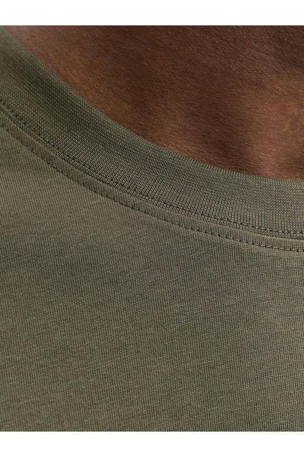 JJEDENVER GRAPHIC TEE SS O-NECK NOOS - ΧΑΚΙ