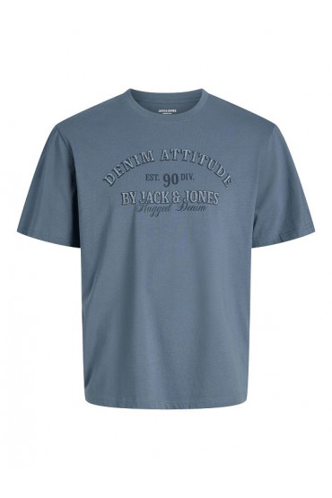 JJEDENVER GRAPHIC TEE SS O-NECK NOOS - ΜΠΛΕ