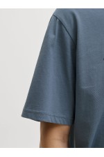 JJEDENVER GRAPHIC TEE SS O-NECK NOOS - ΜΠΛΕ