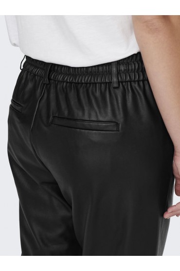 CARGOLDTRASH EASY COATED PANT PNT - ΜΑΥΡΟ