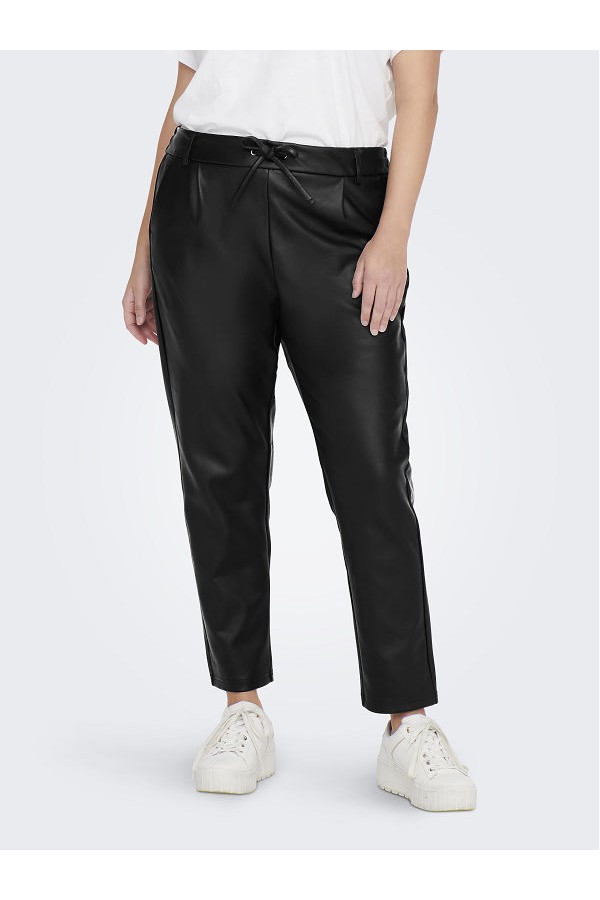 CARGOLDTRASH EASY COATED PANT PNT - ΜΑΥΡΟ