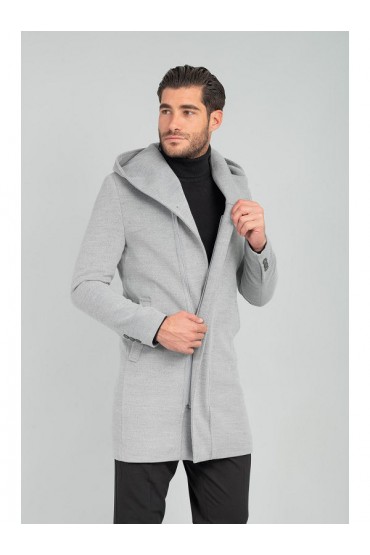 COAT MENS - ΓΚΡΙ