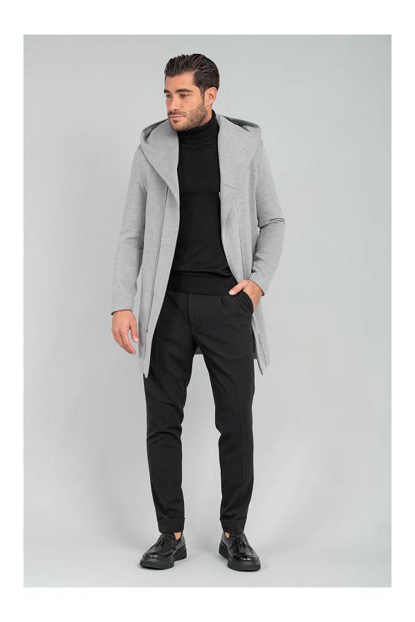 COAT MENS - ΓΚΡΙ