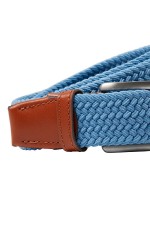 JACSPRING WOVEN BELT NOOS - ΜΠΛΕ ΑΝΟΙΧΤΟ