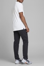 JJEBASIC POLO SS NOOS - ΛΕΥΚΟ