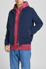 JJERUSH HARRINGTON BOMBER NOOS - ΜΠΛΕ