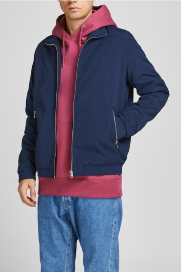 JJERUSH HARRINGTON BOMBER NOOS - ΜΠΛΕ