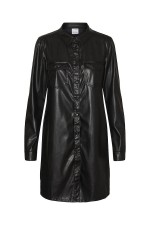 VMJENNIE LS SHORT DRESS BOO - ΜΑΥΡΟ