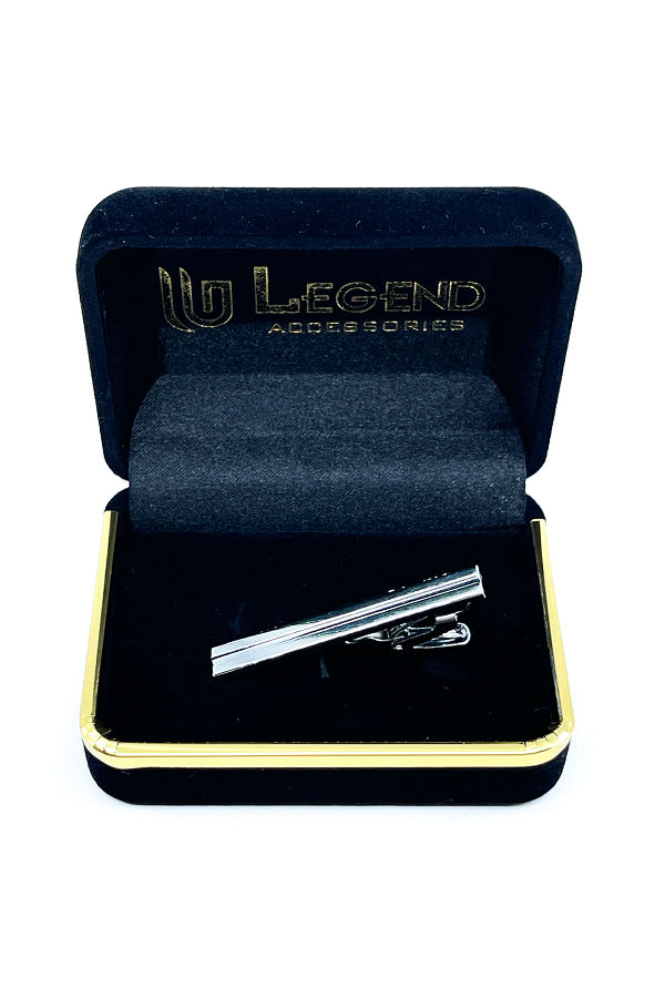 CLIPS ΓΙΑ ΓΡΑΒΑΤΕΣ 4.5 CM - ΓΚΡΙ