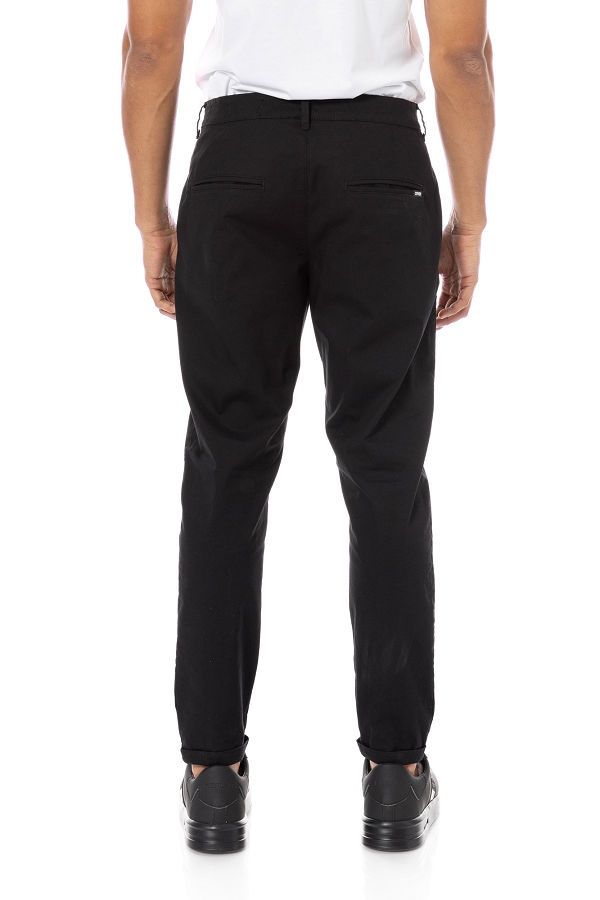 CHINOS PANT MENS - ΜΑΥΡΟ