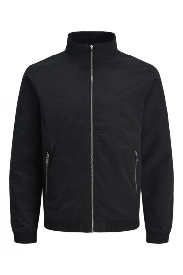 JJERUSH HARRINGTON BOMBER NOOS - ΜΑΥΡΟ