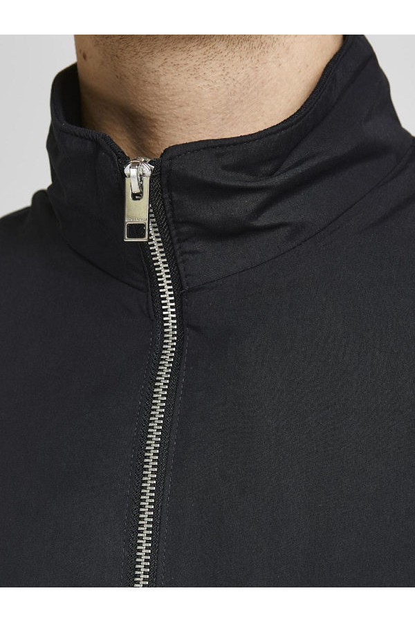 JJERUSH HARRINGTON BOMBER NOOS - ΜΑΥΡΟ