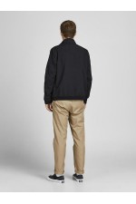 JJERUSH HARRINGTON BOMBER NOOS - ΜΑΥΡΟ