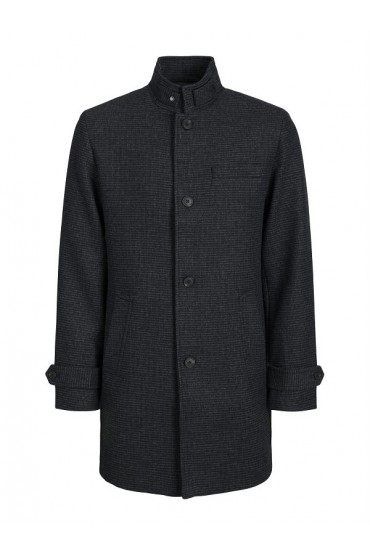 JJEMELTON WOOL BLEND COAT SN - ΓΚΡΙ