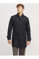 JJEMELTON WOOL BLEND COAT SN - ΓΚΡΙ