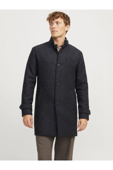 JJEMELTON WOOL BLEND COAT SN - ΓΚΡΙ