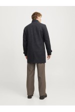JJEMELTON WOOL BLEND COAT SN - ΓΚΡΙ