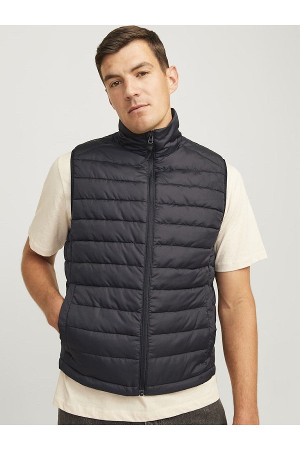 JREBLIGHT BODYWARMER - ΜΑΥΡΟ