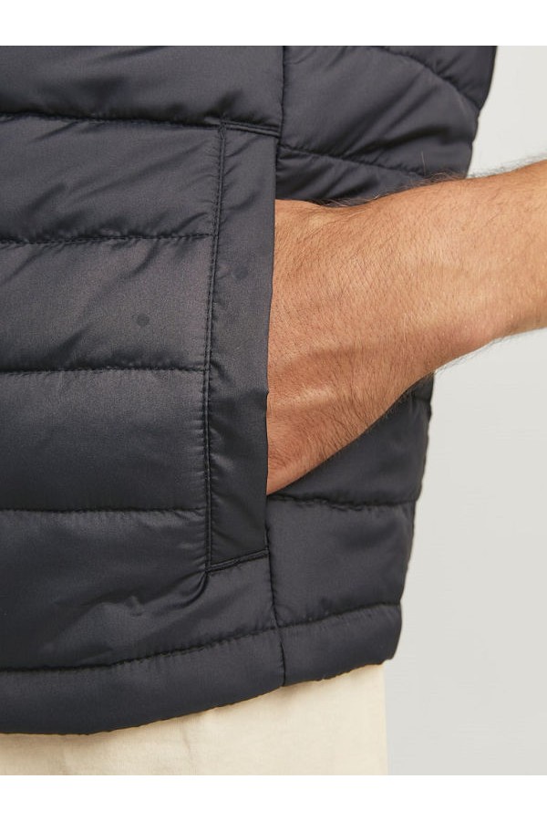 JREBLIGHT BODYWARMER - ΜΑΥΡΟ