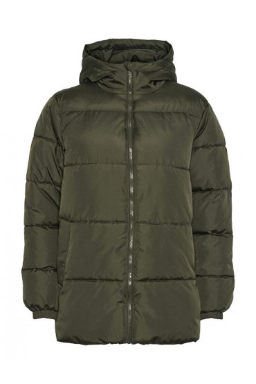 PCMADDIE PUFFER JACKET NOODS BC - ΧΑΚΙ