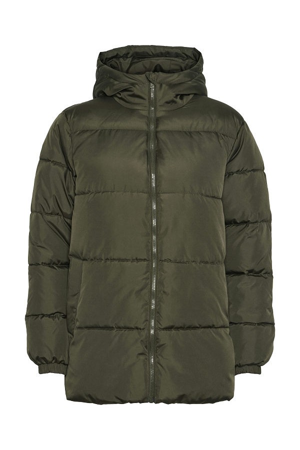 PCMADDIE PUFFER JACKET NOODS BC - ΧΑΚΙ