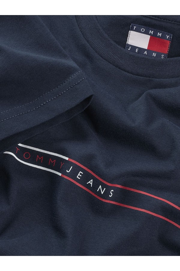 TJM SLIM ENTRY GRAPHIC TEE EXT - ΜΠΛΕ
