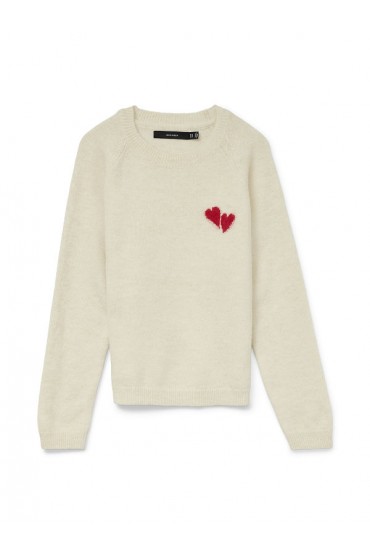 VMBAM LS O-NECK PULLOVER BOO ENT - ΜΠΕΖ