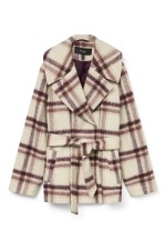 VMVERA SHIRLEY CHECK JACKET BOO - ΜΠΕΖ