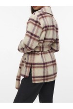 VMVERA SHIRLEY CHECK JACKET BOO - ΜΠΕΖ