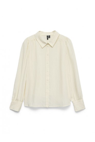 VMMILLIE LS SHIRT WVN GA - ΜΠΕΖ
