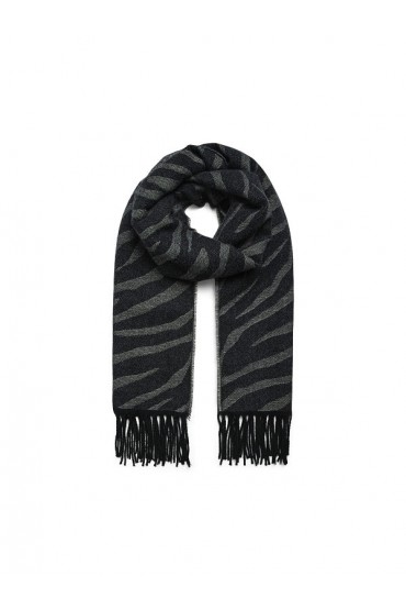 VMELLA JAQ WOVEN SCARF - ΓΚΡΙ