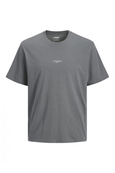 JREBRUBEN TEE SS CREW NECK - ΓΚΡΙ