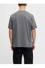 JREBRUBEN TEE SS CREW NECK - ΓΚΡΙ