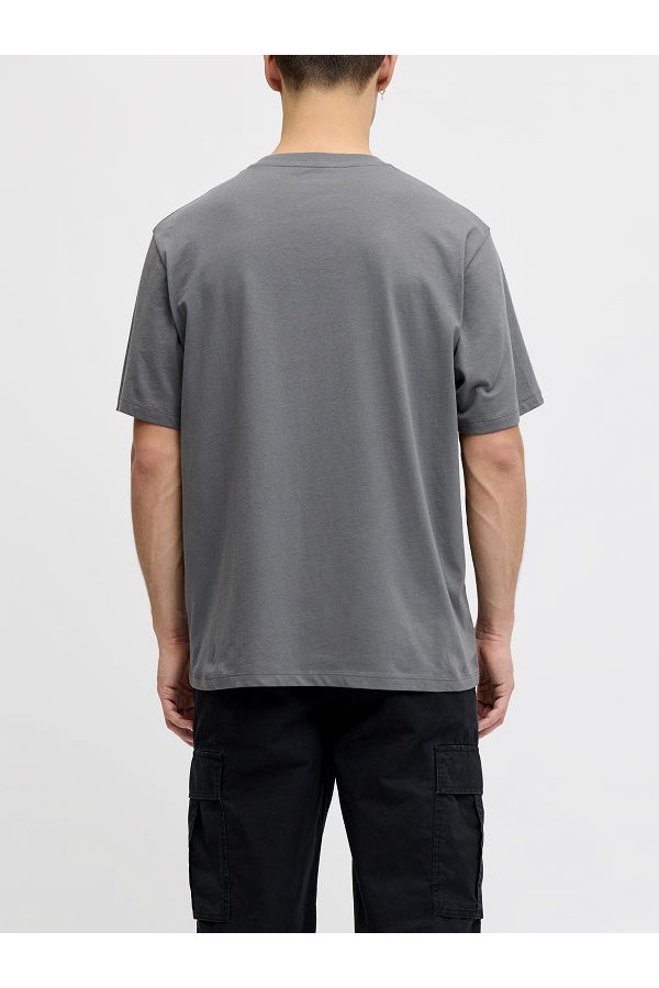 JREBRUBEN TEE SS CREW NECK - ΓΚΡΙ