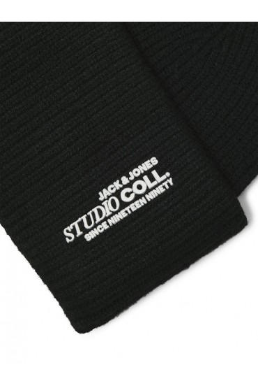 JACCOLL REGULAR BEANIE NOOS - ΜΑΥΡΟ