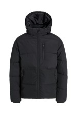 JJEOWEN PUFFER SN PLS - ΜΑΥΡΟ