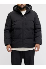 JJEOWEN PUFFER SN PLS - ΜΑΥΡΟ