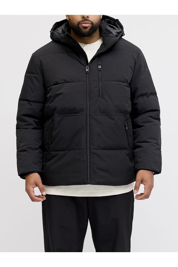 JJEOWEN PUFFER SN PLS - ΜΑΥΡΟ