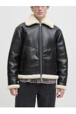 JORLIVERPOOL AVIATOR JACKET SN - ΜΑΥΡΟ